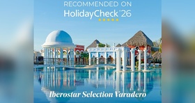 Iberostar Selection Varadero, recomendado por Holidaycheck 2026